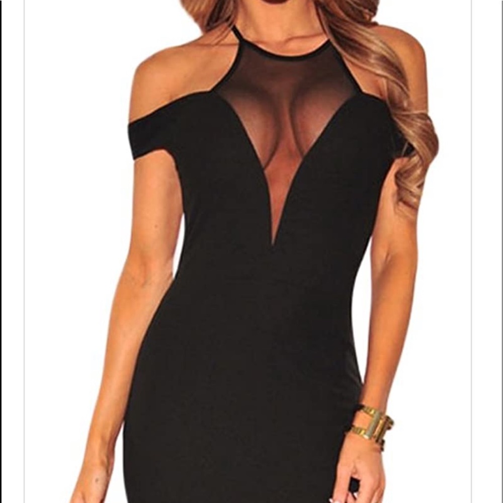 Mesh top keyhole back midi - Picture 5 of 8